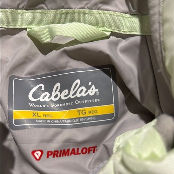 Womens Cabela’s Light Green Jacket - Picture 3 of 3